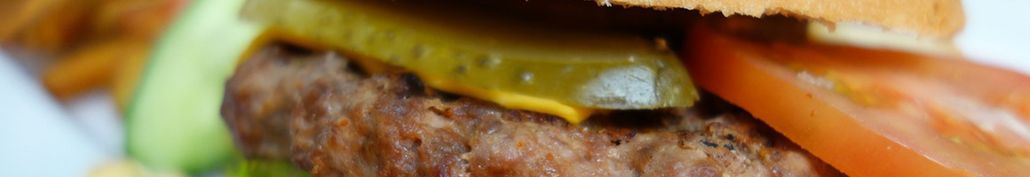 Eating American (Traditional) Burger at Wayback Burgers restaurant in Avondale, PA.